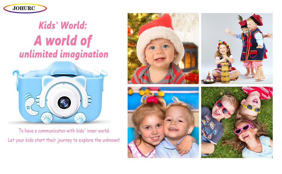JOHURC Kids Digital Camera for Girls boy,Gifts for Boys