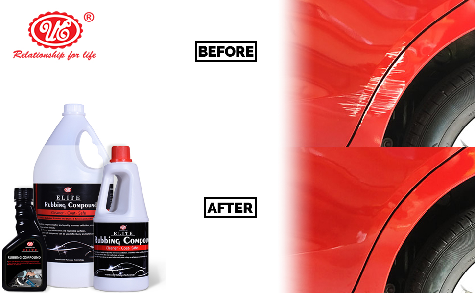 UE Elite Rubbing Compound Cleaner/Scratch Remover For All Vehicle