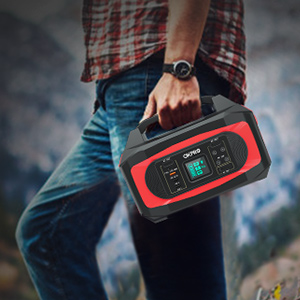 Amazon.co.jp: OKPRO ポータブル電源 大容量 500W 120000mAh