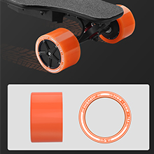 Y*a様 enSkate 電動スケボー オレンジホイール Amazon | Enskate クラウドホイールスケートボードホイール全