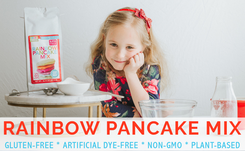 natural rainbow pancake mix gluten-free