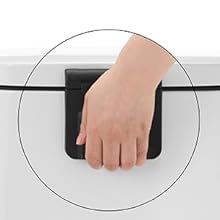 Songmics Cestino Della Spazzatura Della Cucina, Pattumiera A Pedale Di 30 Litri, Con Cestino Interno In Plastica, Coperchio A Cerniera, Chiusura Lenta, A Prova Di Odore E Igienico, Bianco 14 3