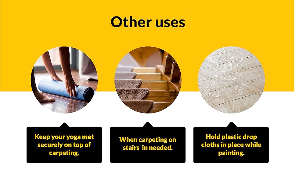 Blue Double Coated Carpet Tape