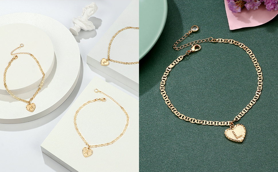 gold anklets for women