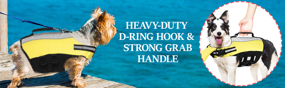 Dog Life Jacket for Swimming