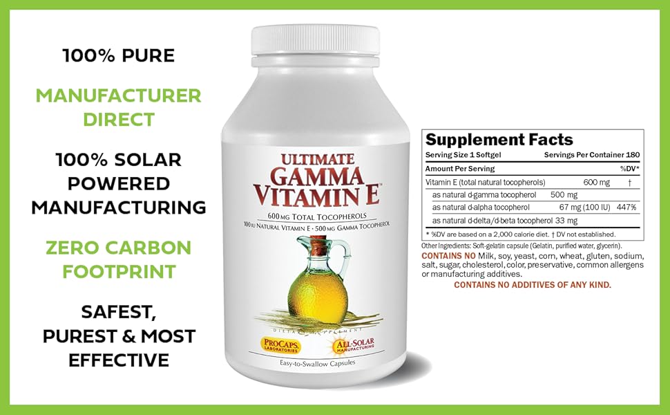 Ultimate Gamma Vitamin E
