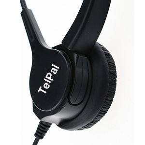 binaural telephone headset