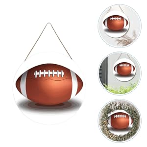 アメリカンフットボール　ラグビーボール　壁掛け　ウォールデコ　装飾 アメリカンフットボール ラグビーボール 壁掛け ウォールデコ