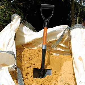Ashman Mini Round Shovel | 20 Inche Short Handle Round Shovel with D Handle Grip