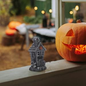 Amazon.co.jp: Levemolo ハロウィンのミニチュアハウス