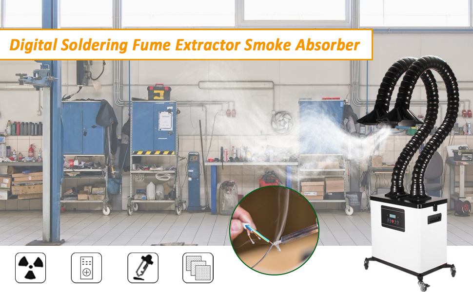 Soldering Fume Extractors Details about TBK Fume Extractor Laser