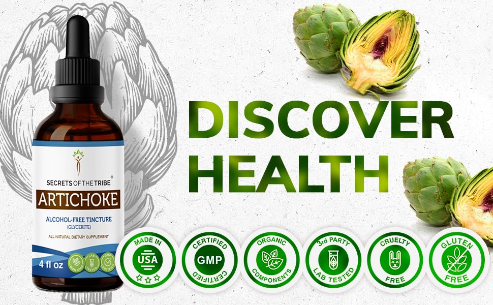 Artichoke Tincture AlcoholFree Liquid Extract, Organic