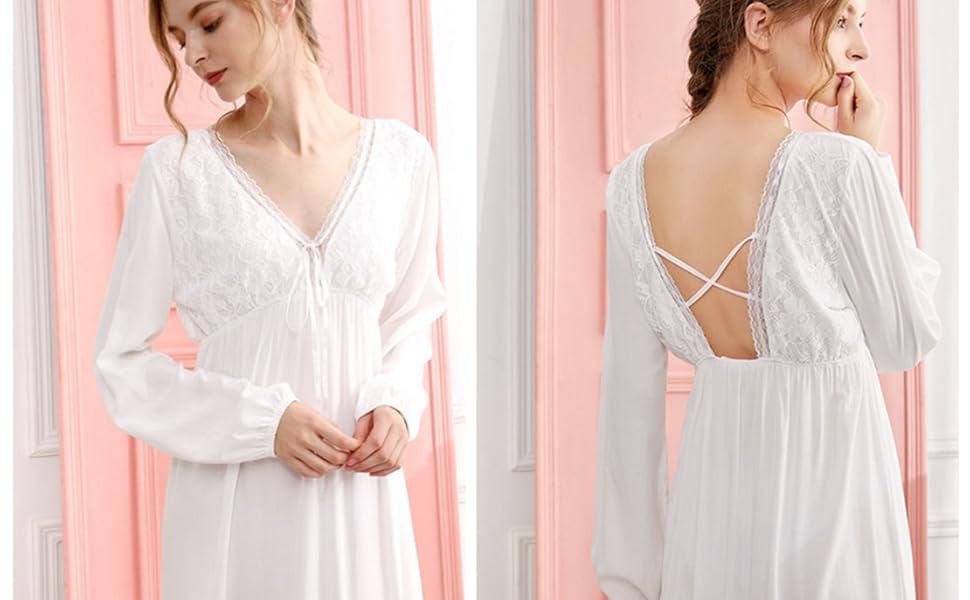 Slmjmy ネグリジェ ルームワンピース パジャマ 綿 ルームウェア 特売 ロング お寝巻き 可愛い 春夏秋 レディース ロング丈 人気 長袖 お姫様気分に セクシー Slmjmy ネグリジェ ルームワンピース パジャマ 綿 ルームウェア 特売 ロング お寝巻き 可愛い 春夏秋 レディース ロング丈 人気 長袖 お姫様気分に セクシー