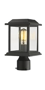 zeyu 2 Pack Pier Mount Bases for Post Lighting Fixtures