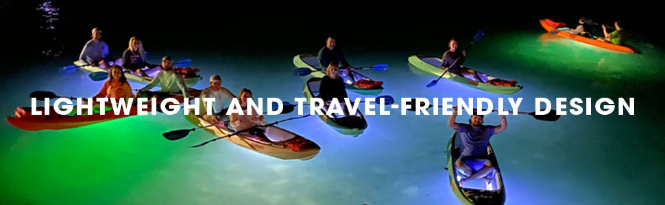 Lightweight and travel-friendly design