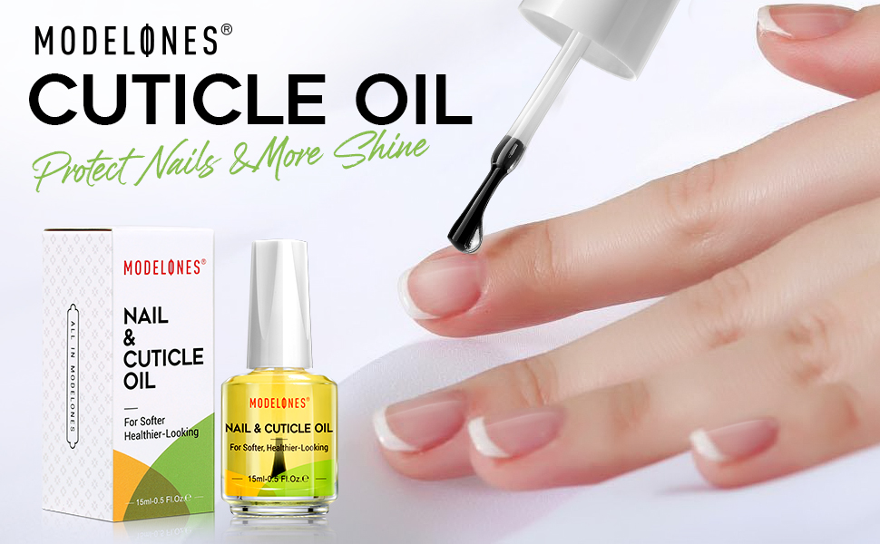 modelones Cuticle Oil Nail Strengthener Oil for Gel Nail