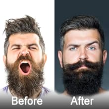 Luvina Beard And Hair Straightening Brush Electric Comb For Men