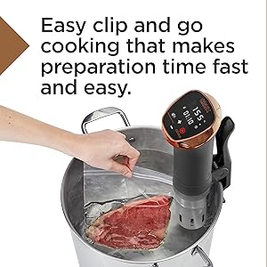 Easy clip and go cooking that makes preparation time fast and easy