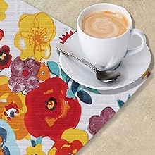 table mats set of 4 plastic place fall round dining man teles para mesa placemats settable