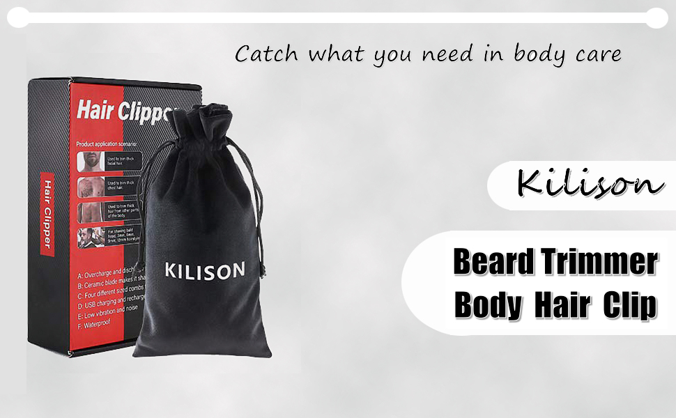 body hair trimmer