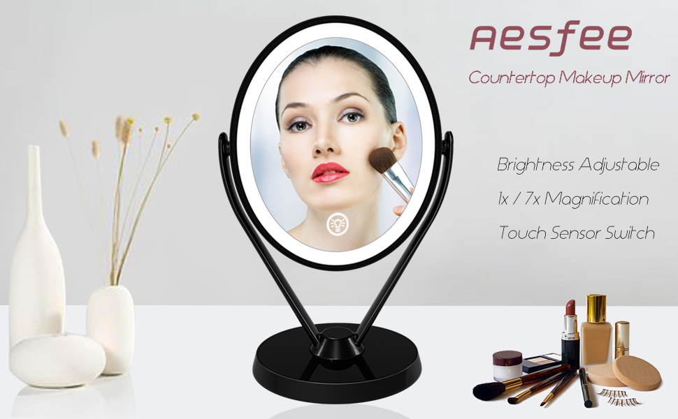 LED Lighted Makeup Vanity Mirror