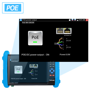 7 inch ip cctv sdi cvi hd hdmi wifi on camera monitor tdr cable tester poe test monitor for camera