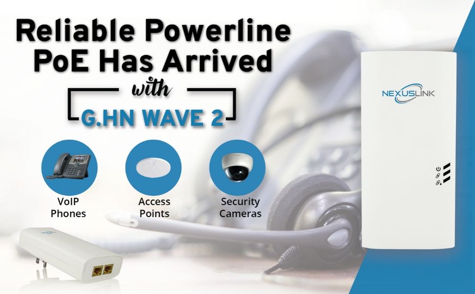 NexusLink G.hn Wave 2 Powerline Adapter I 2