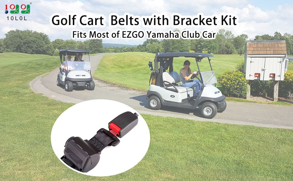 Golf Cart Retractable Seat Belts