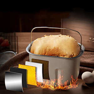  Brotbackautomat mit Wärmehaltung, Ganzglasoberfläche, Multifunktionaler，Beobachtungsfenster