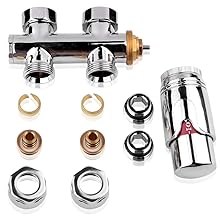 S SIENOC H-Válvula conjunto de conexión Cromada conexión ...