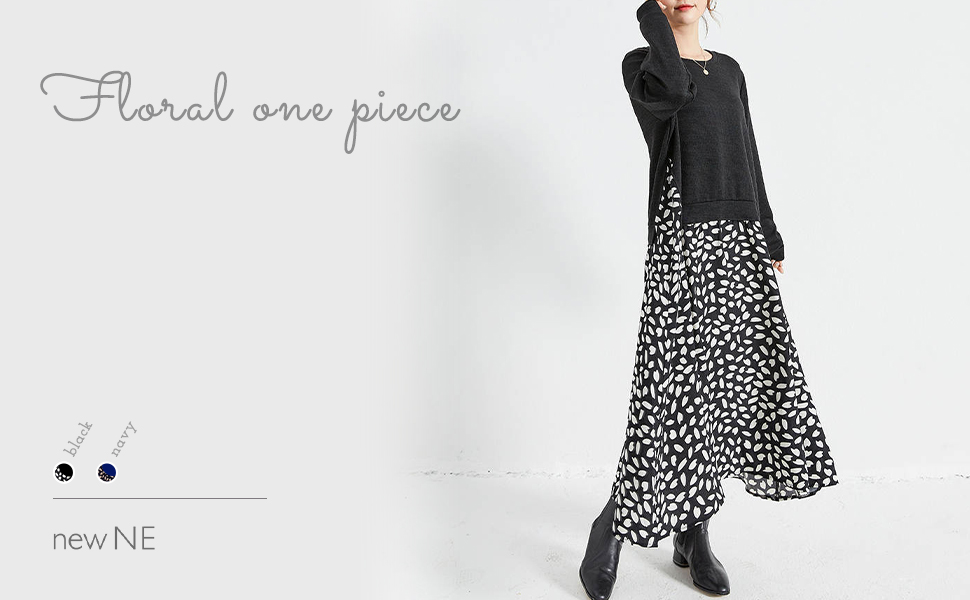 Easy style that does not require any coordination. Introducing a layered dress that looks cute just by putting it on.