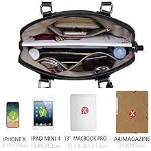 David Jones - Borsa a mano da donna Bugatti con strisce in pelle multicolore e glitter