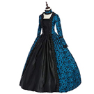 blue period gown Masquerade Ball Gown