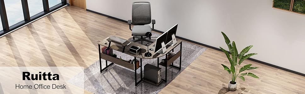 L Shaped Gaming Desk