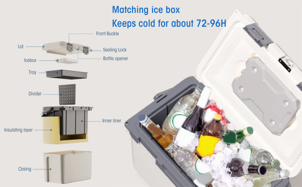 Insulated Portable Hard Cooler