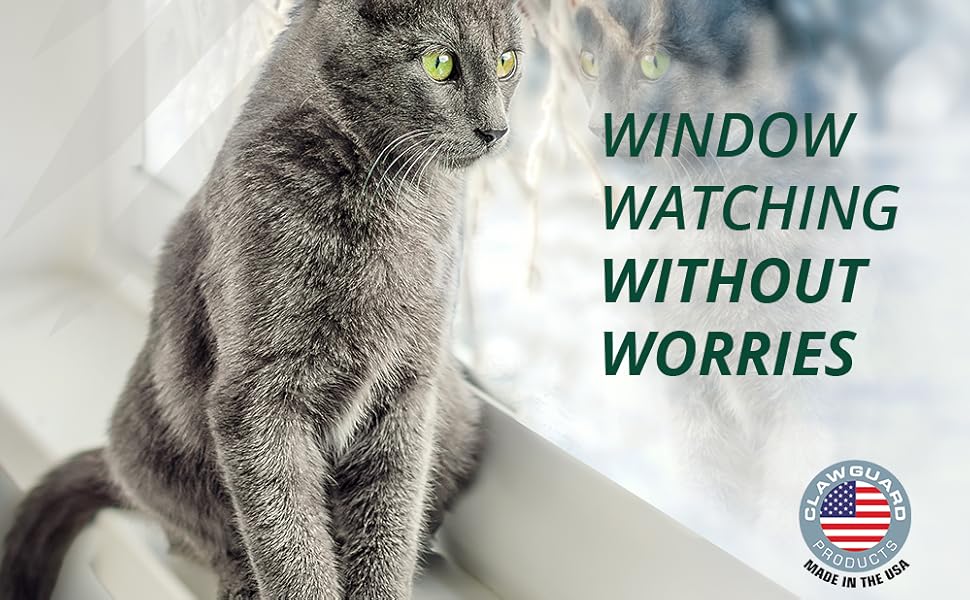 CLAWGUARD Window Sill Protector Strong Transparent