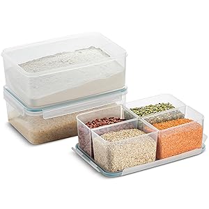 stackable food storage containers