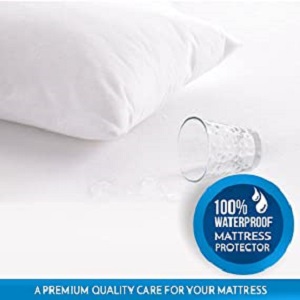 glassiano waterproof dustproof terry cotton mattress protector heavy quality terry mattress protecto