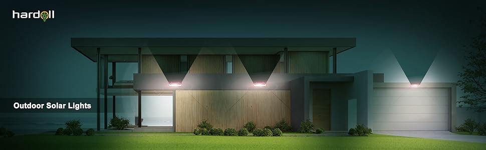 solar lights for home light outdoor garden lamp waterproof led lanterns with motion sensor street