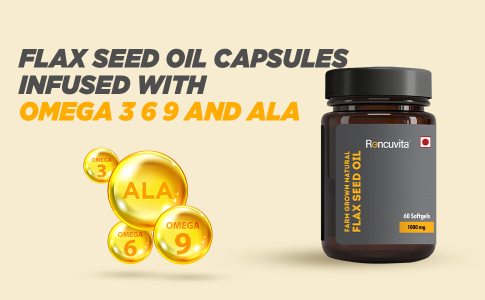 How much Omega does Flaxseed Oil have?