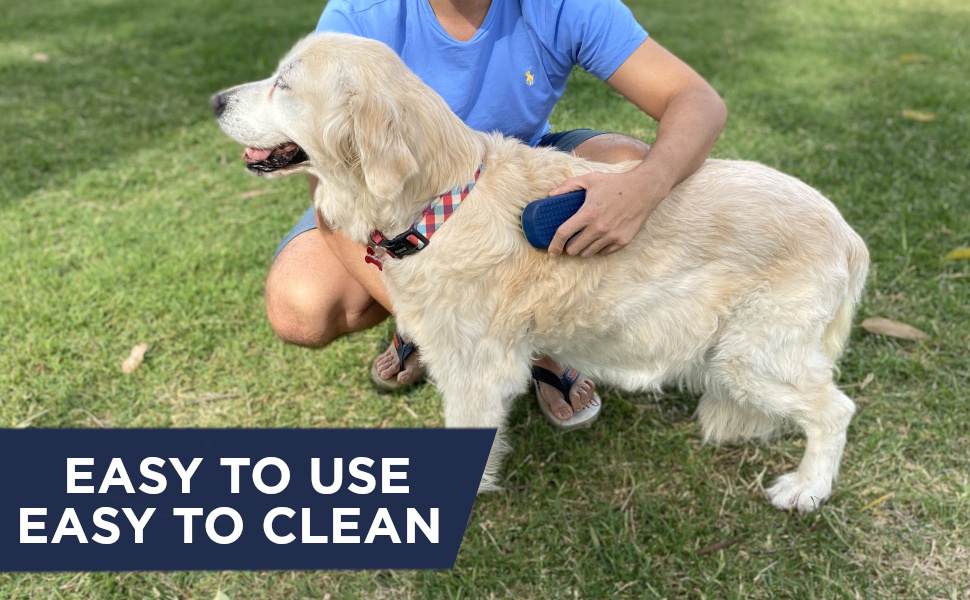 dog massage brush curry comb grooming