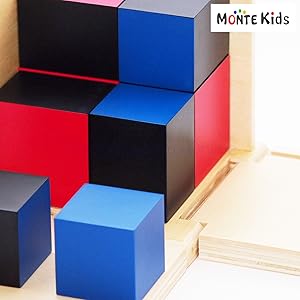 Amazon | 【MONTE Kids】モンテッソーリ教具 - 二項式