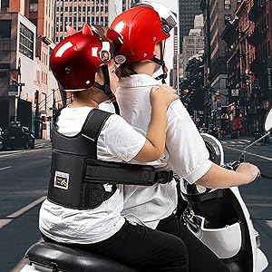 Amazon | タンデムベルト バイク用 子供用オートバイベルト
