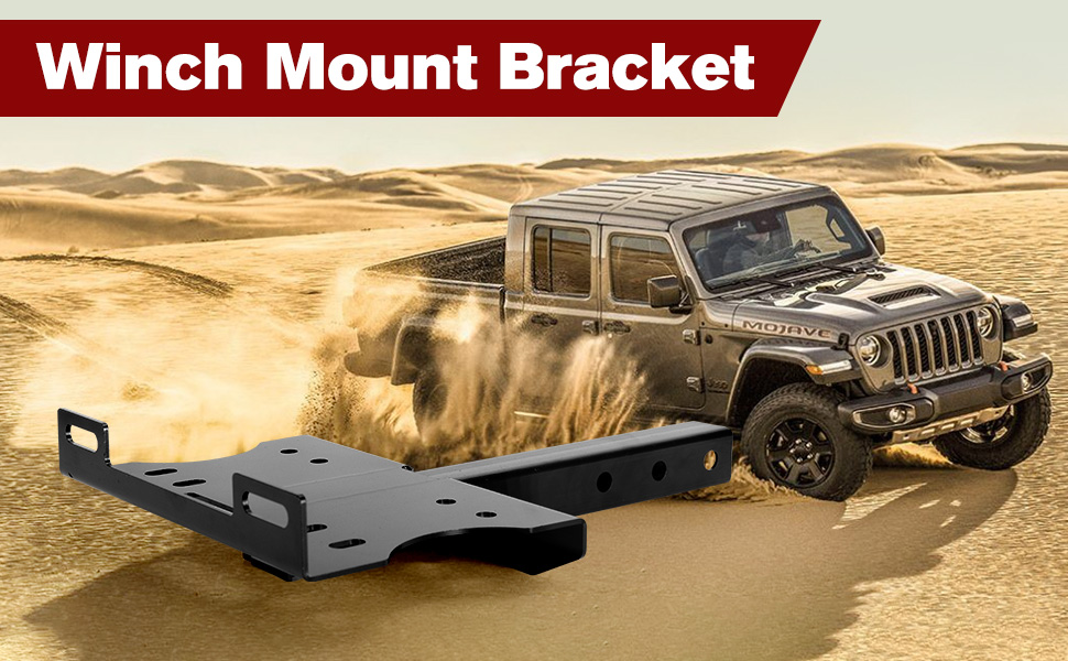 BUNKER INDUST Towing Winch Mounts 2" Receiver Hitch Winch