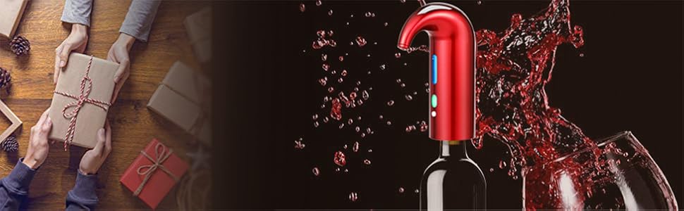 High-performance electric wine aerator highlighting its speed and efficiency in aerating wine for immediate enjoyment