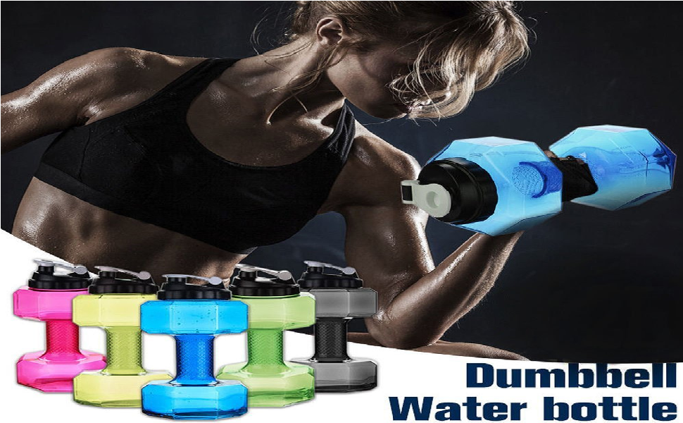 Dumbbells Water Bottle 8 dumbbell shaker