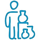 Sterling Silver Dot Motif Brass Copper Spinning Meditation Ring, handcrafted jewelry, ornaments