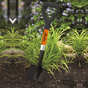 Ashman Mini Round Shovel | 20 Inche Short Handle Round Shovel with D Handle Grip
