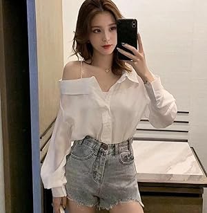 ☆韓国の人気☆【Jacquemus】☆オフショルダーTシャ.ツ☆ ☆韓国の人気☆【Jacquemus】☆オフショルダーTシャ.ツ☆