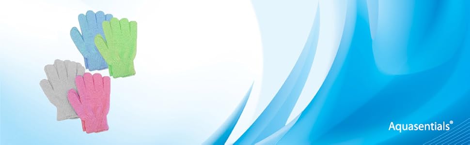 bath gloves cloth shower scrubber bathroom exfoliate spa mitt hand foot skin manicure sponge body